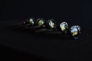 Tourmaline Stacking Rings
