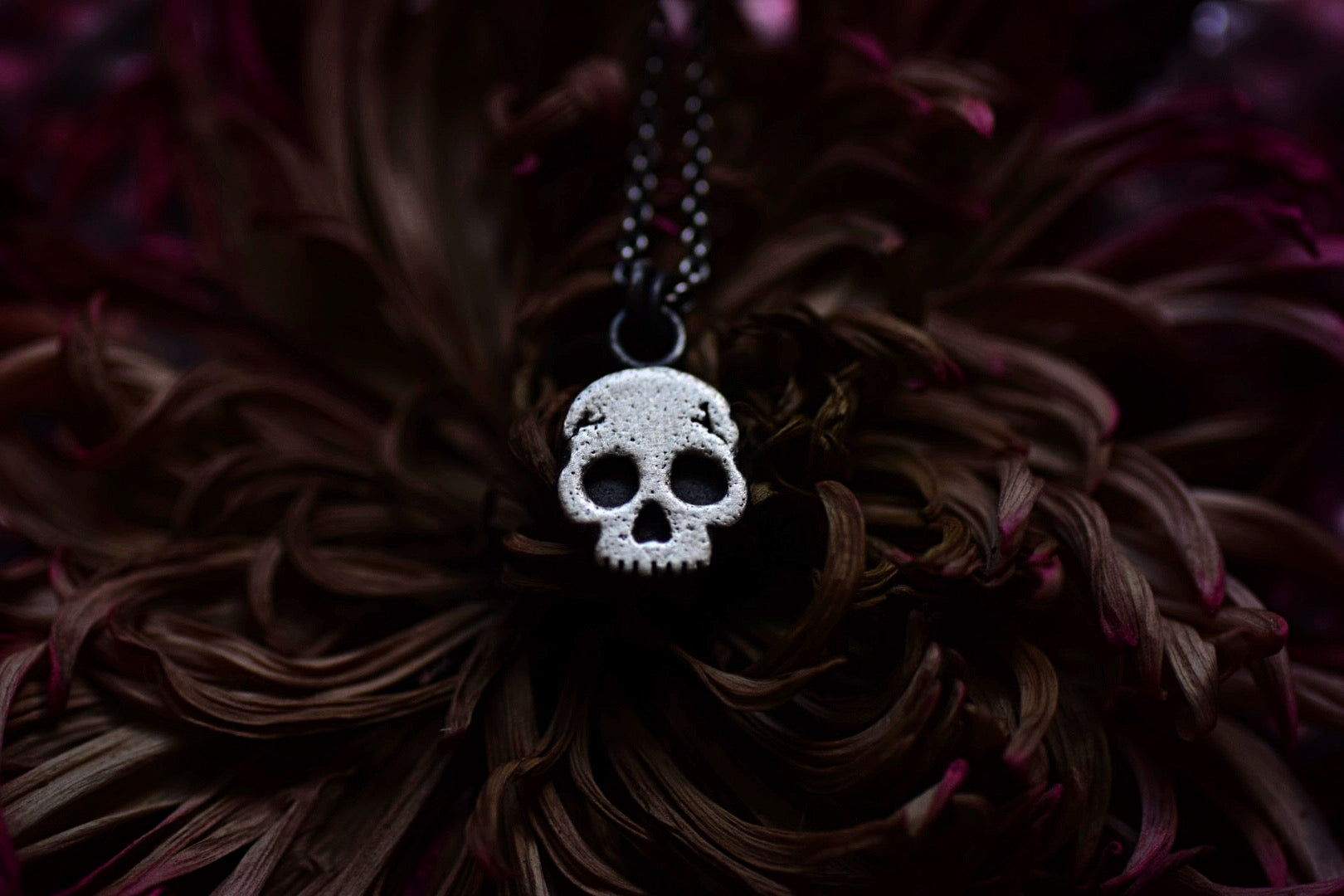 Skull Charm Necklace - MADE TO ORDER