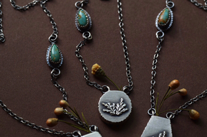 Fern Vase Necklaces