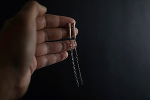 Bar & Chain Post Dangles