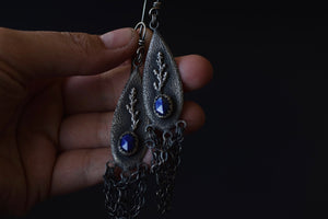 Lapis Azuli Growth Dangles