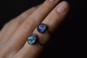 Tanzanite Fern Ring - Size 5