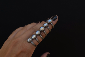 Moonstone on a Band of Stars