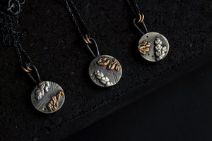 Foliage - Mixed Metal Necklaces