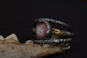 Bicolor Tourmaline Stacking Set - Size 7