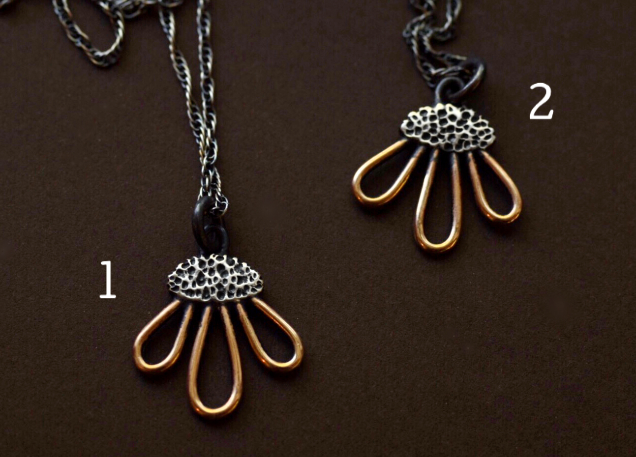 Black-Eyed Susan Necklace