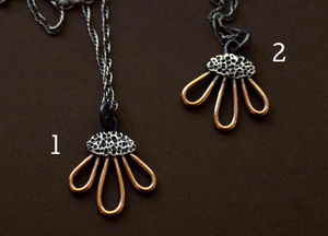 Black-Eyed Susan Necklace