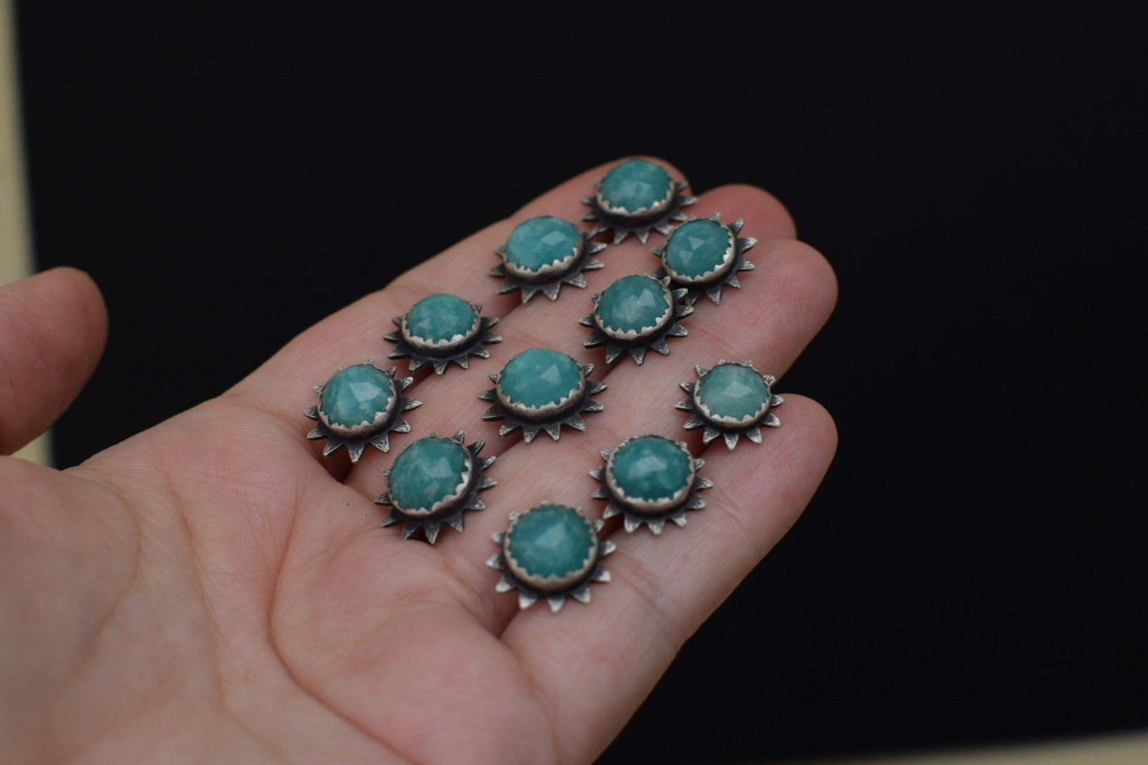 Amazonite Power Studs