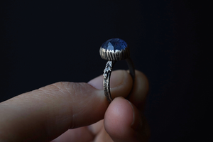 Tanzanite Fern Ring - Size 5