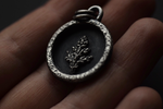 Fern Shadowbox Necklace- 20” Chain