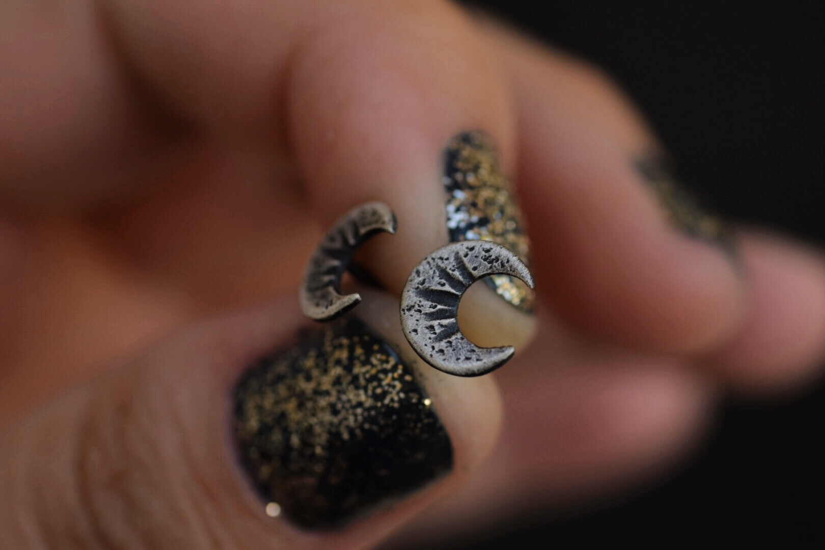 Scorned Moon Studs