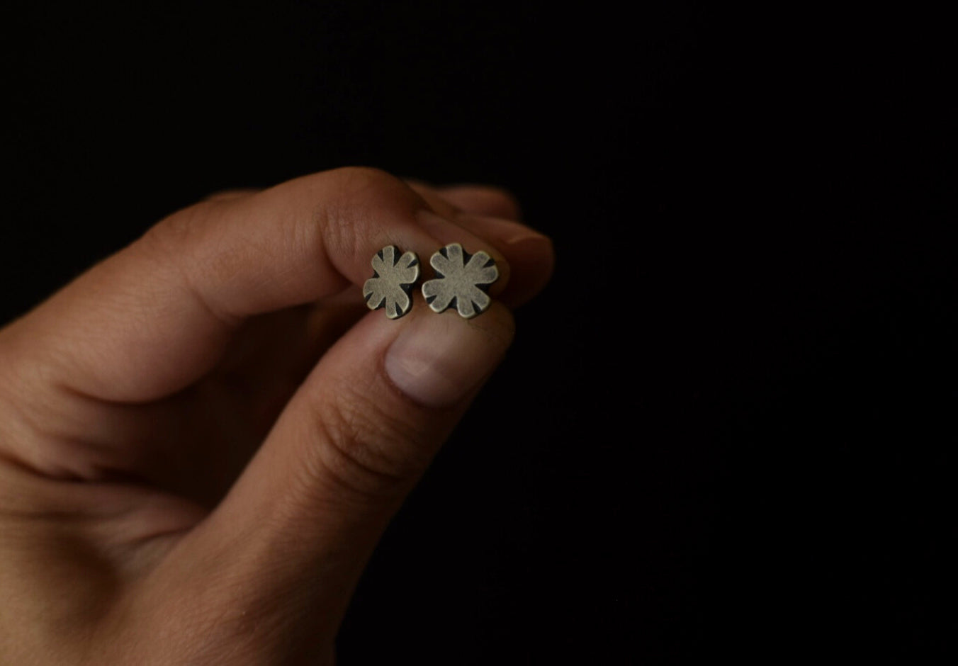Undercover Clover Studs - MADE TO ORDER