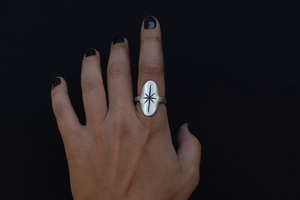 North Star Saddle Rings