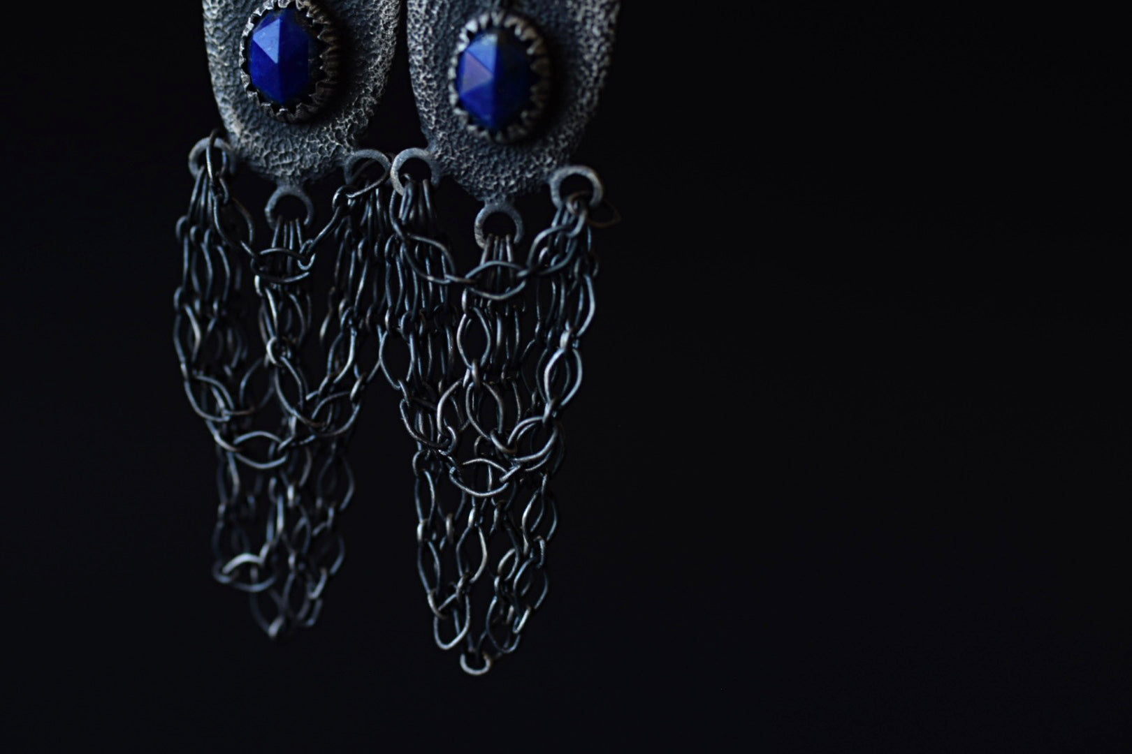 Lapis Azuli Growth Dangles