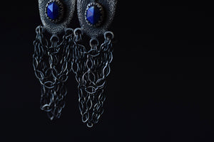 Lapis Azuli Growth Dangles