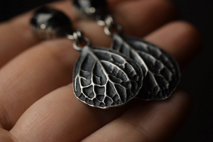 Evergreen Sheen Obsidian Dangles