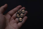 Bronze Marigold Skull Necklaces