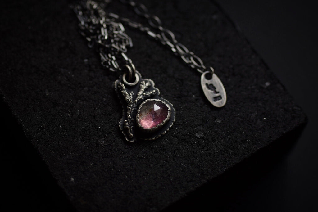 Pink Tourmaline Necklace