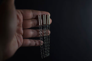 Bar & Chain Post Dangles