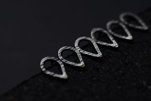 Hollow Leaf Studs