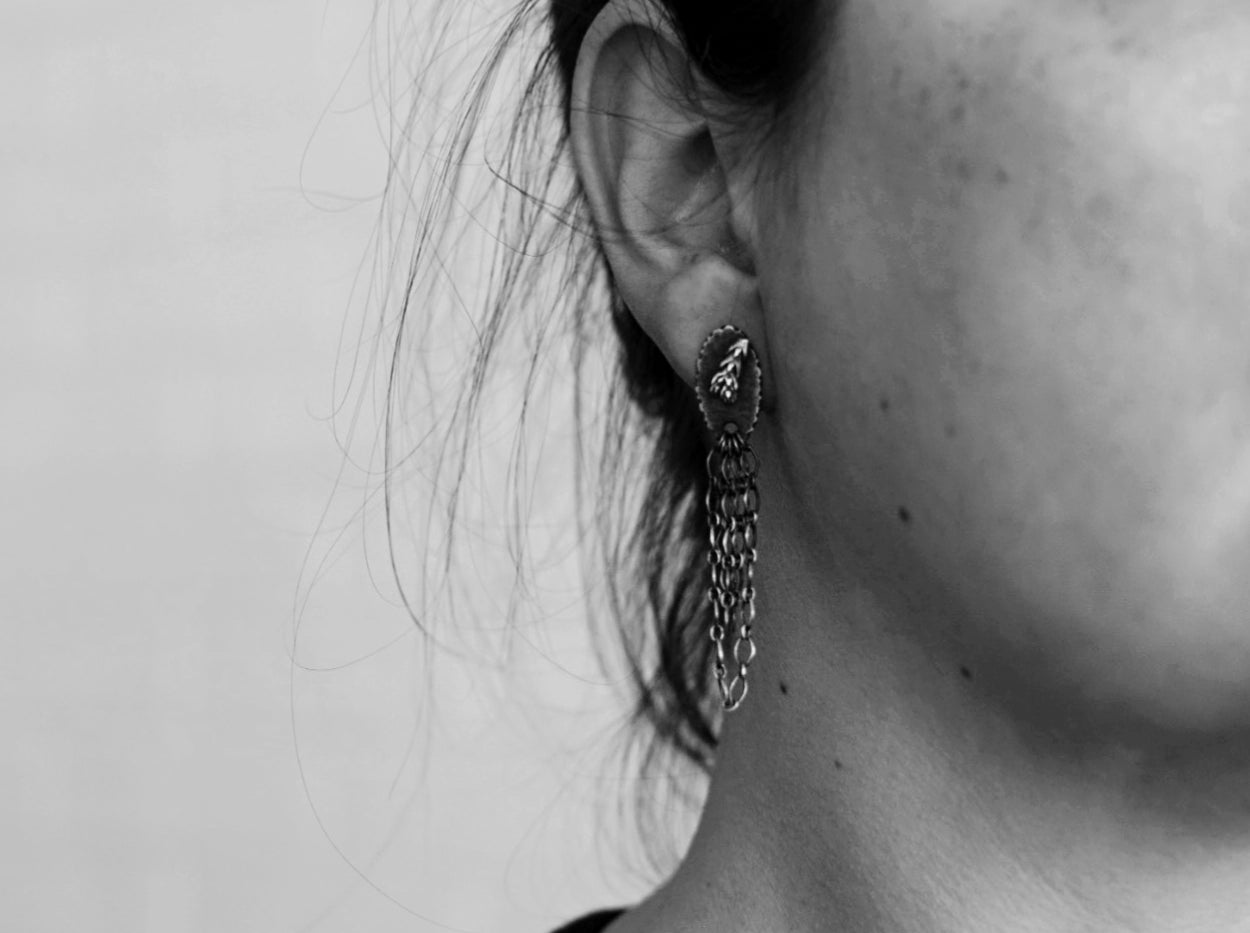Botanical Post Dangles