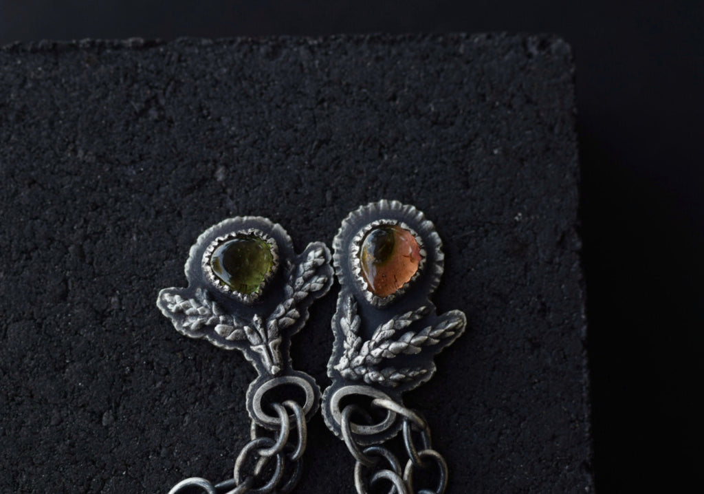 Sprouted Tourmaline Necklaces