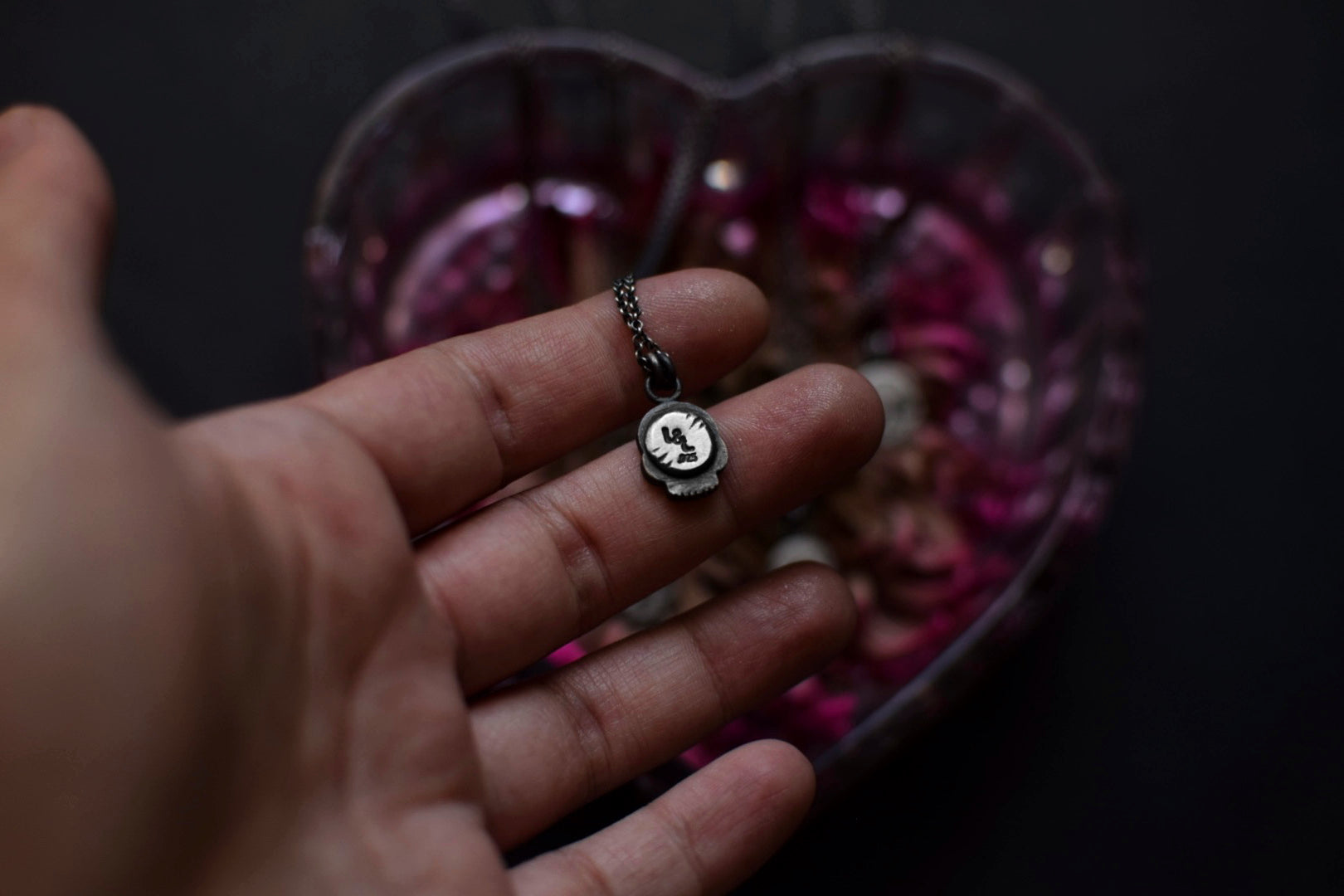 Skull Charm Necklace - MADE TO ORDER