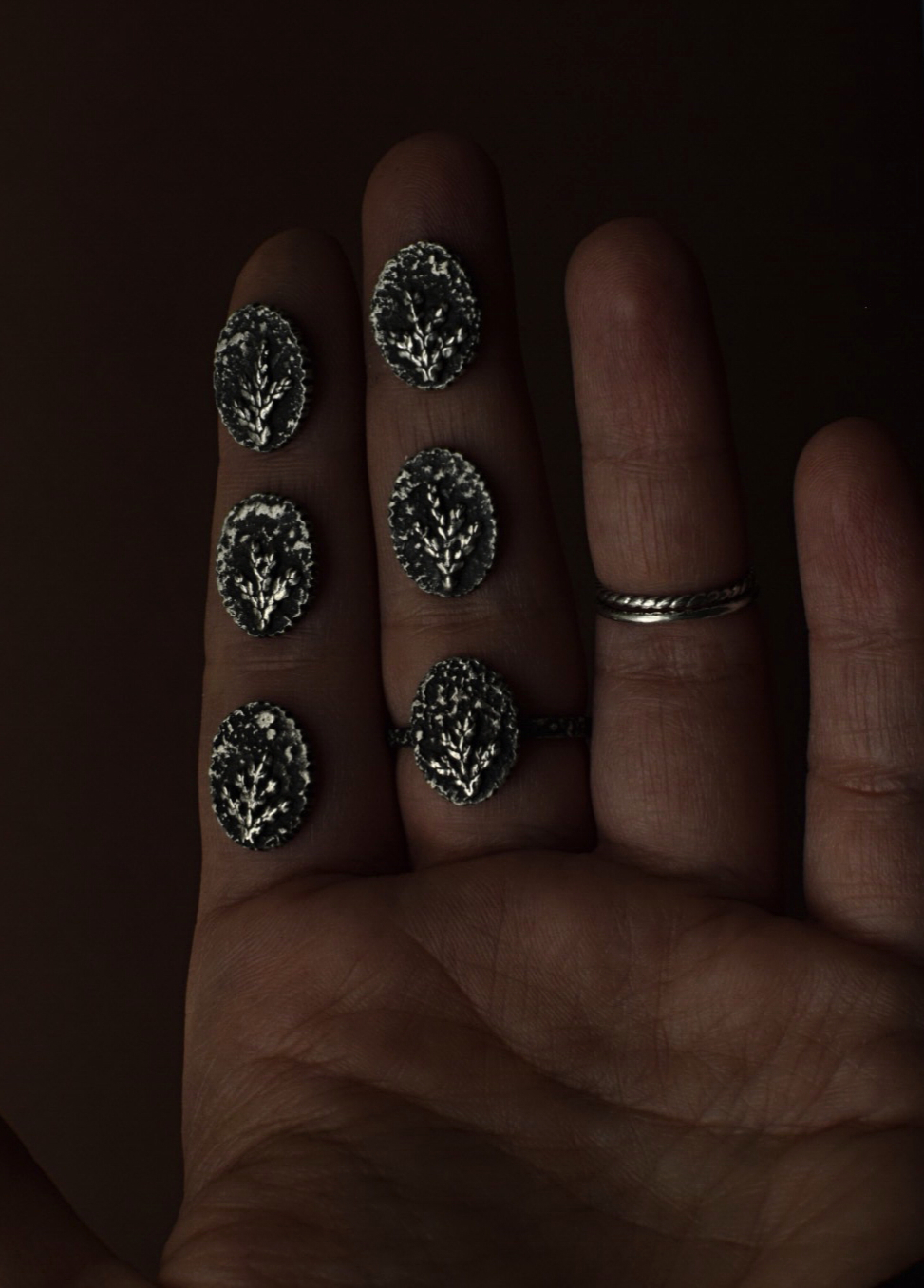 Fern Fossil Ring