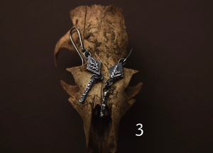 Diamond Fern Sprig Dangles