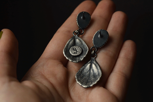 Evergreen Sheen Obsidian Dangles