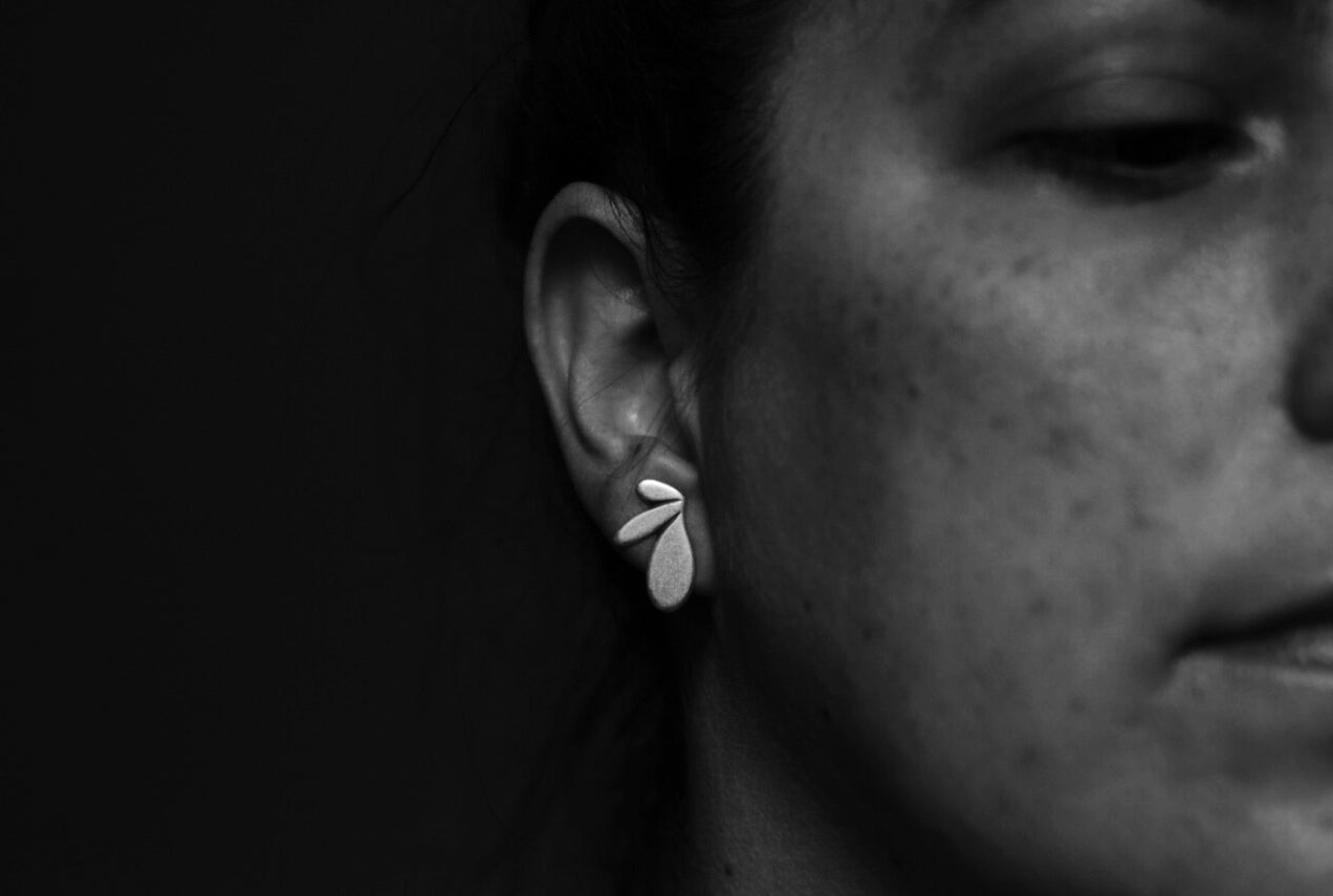 Freeform Petal Studs #1