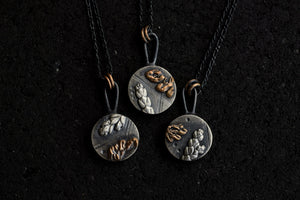 Foliage - Mixed Metal Necklaces