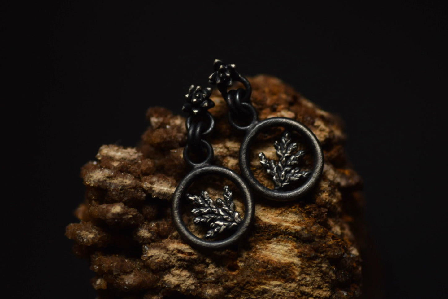 Succulent and Fern Mini Dangles