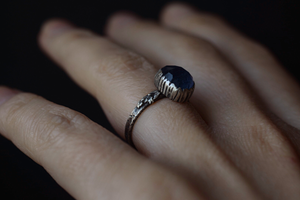 Tanzanite Fern Ring - Size 5