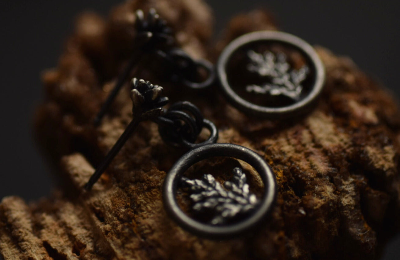 Succulent and Fern Mini Dangles