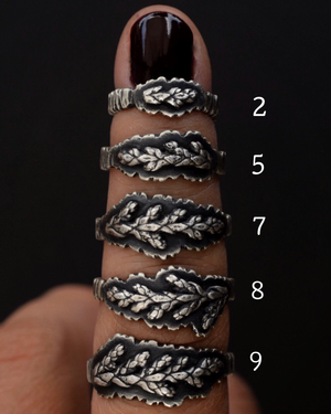 Fern Wrapped Bark Band