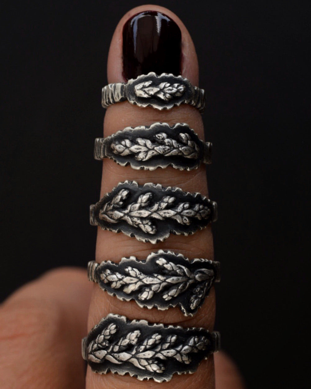 Fern Wrapped Bark Band