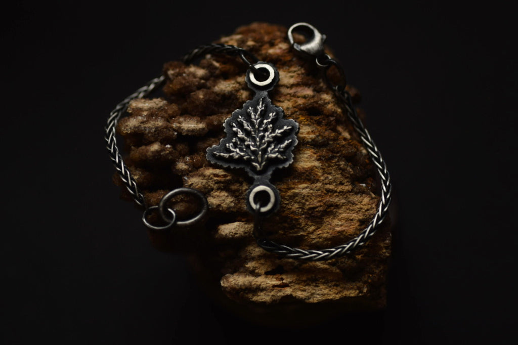 Fern Link Bracelet - 7"