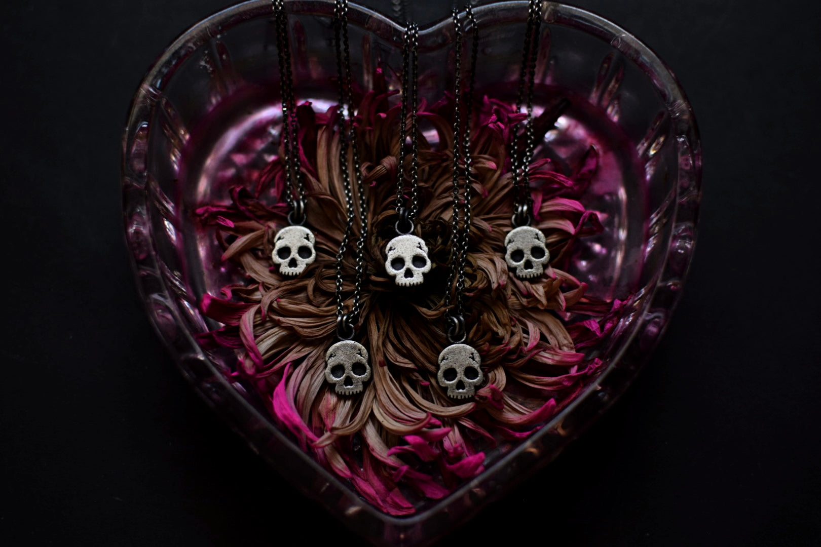 Skull Charm Necklace - MADE TO ORDER