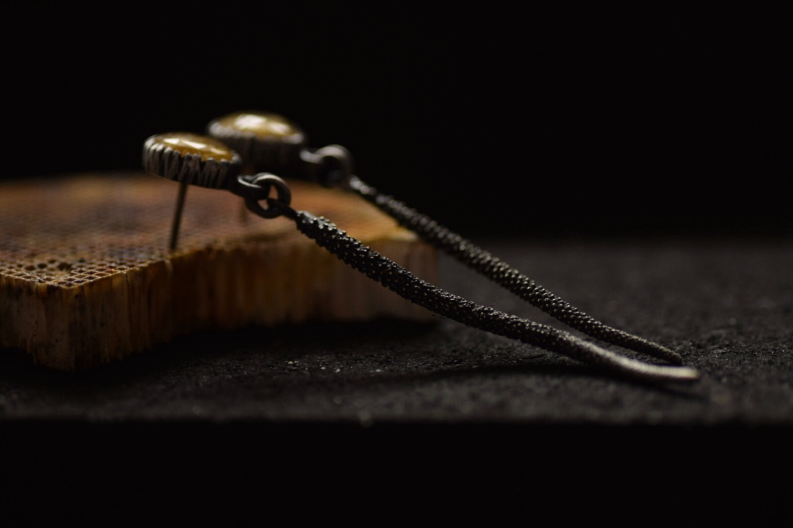 Golden Rutilated Quartz Dangles