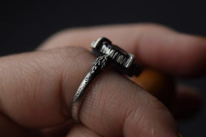 Chrysoprase Fern Ring - Choose Your Size