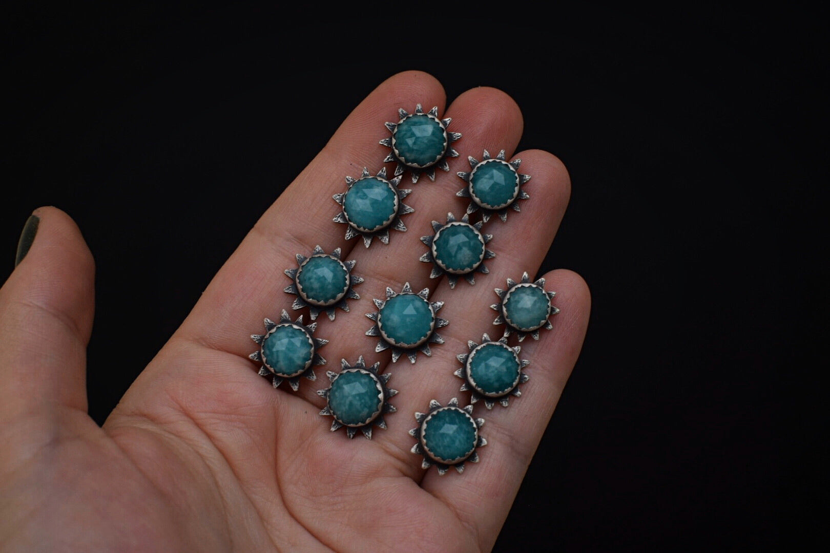 Amazonite Power Studs