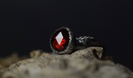 Garnet Fern Ring - 6.5