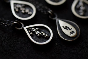 Mini Fern Shadowbox Necklaces