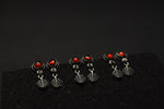 Hessonite Garnet Post Dangles